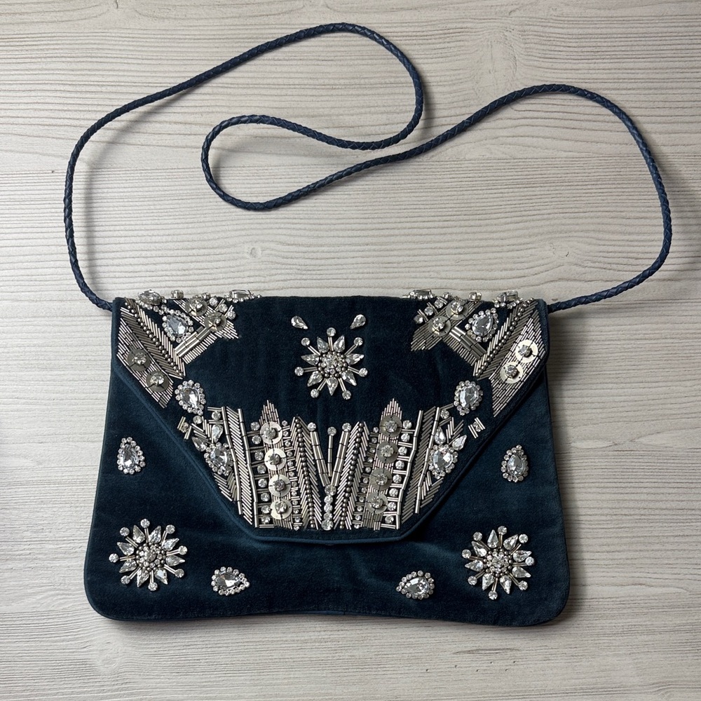 Embellished Crossbody Purse